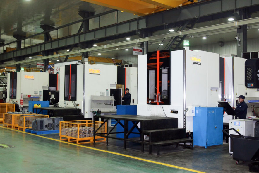 日本MAZAK卧立式加工中心