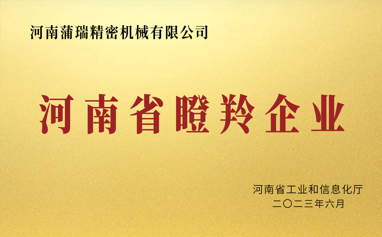 河南省瞪羚企业