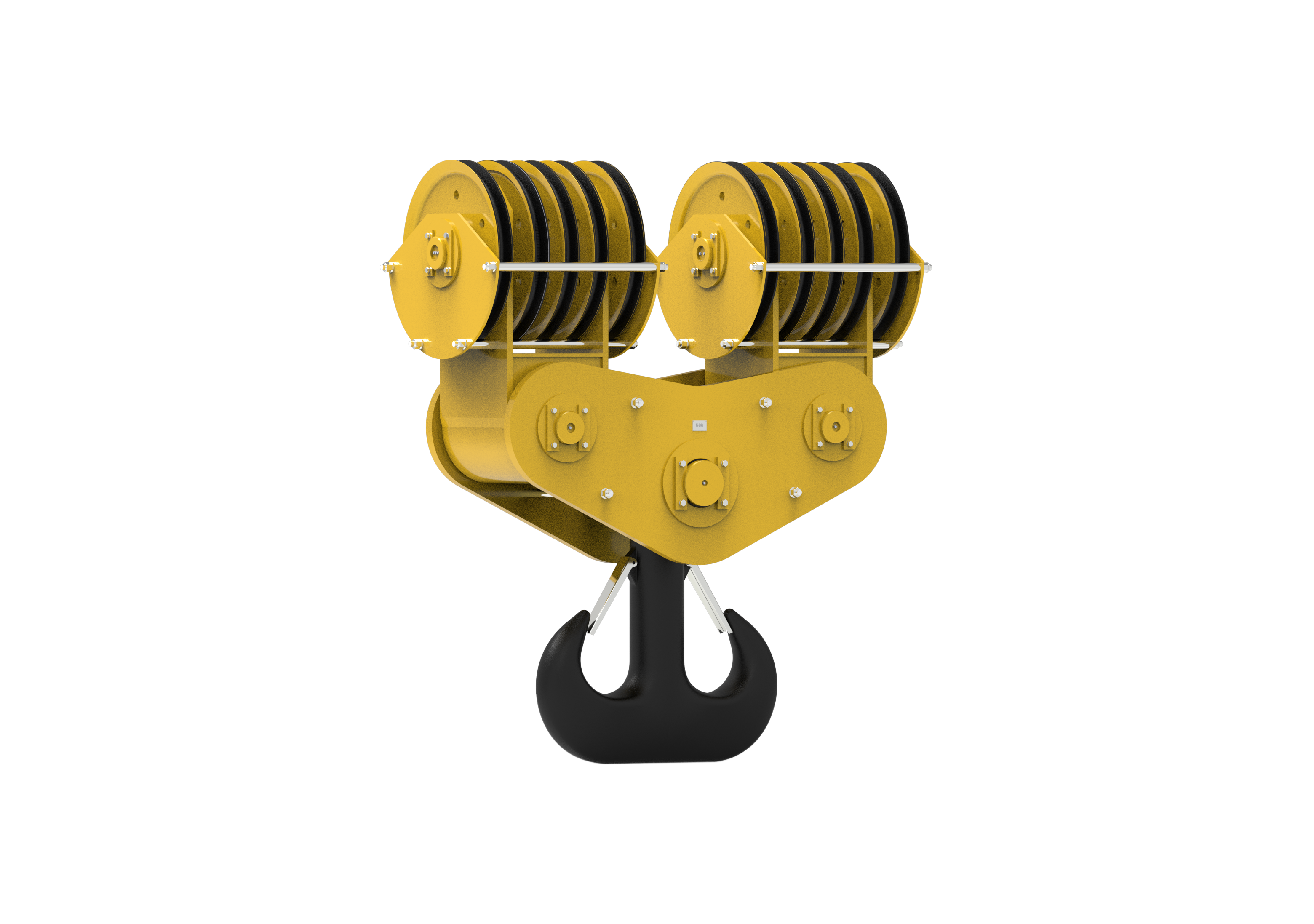 港机吊钩组###Port crane hook assembly