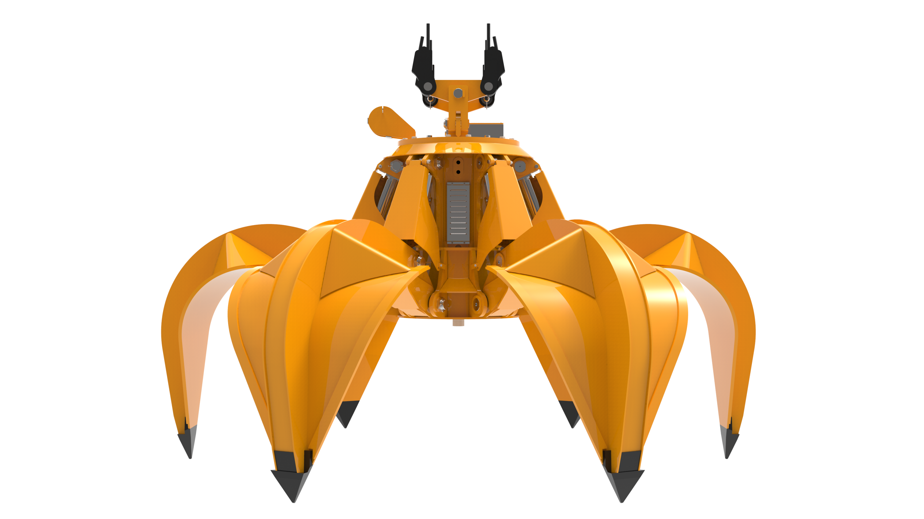 电动液压六瓣抓斗###MULTI-PETAL ELECTROHYDRAULIC GRAB