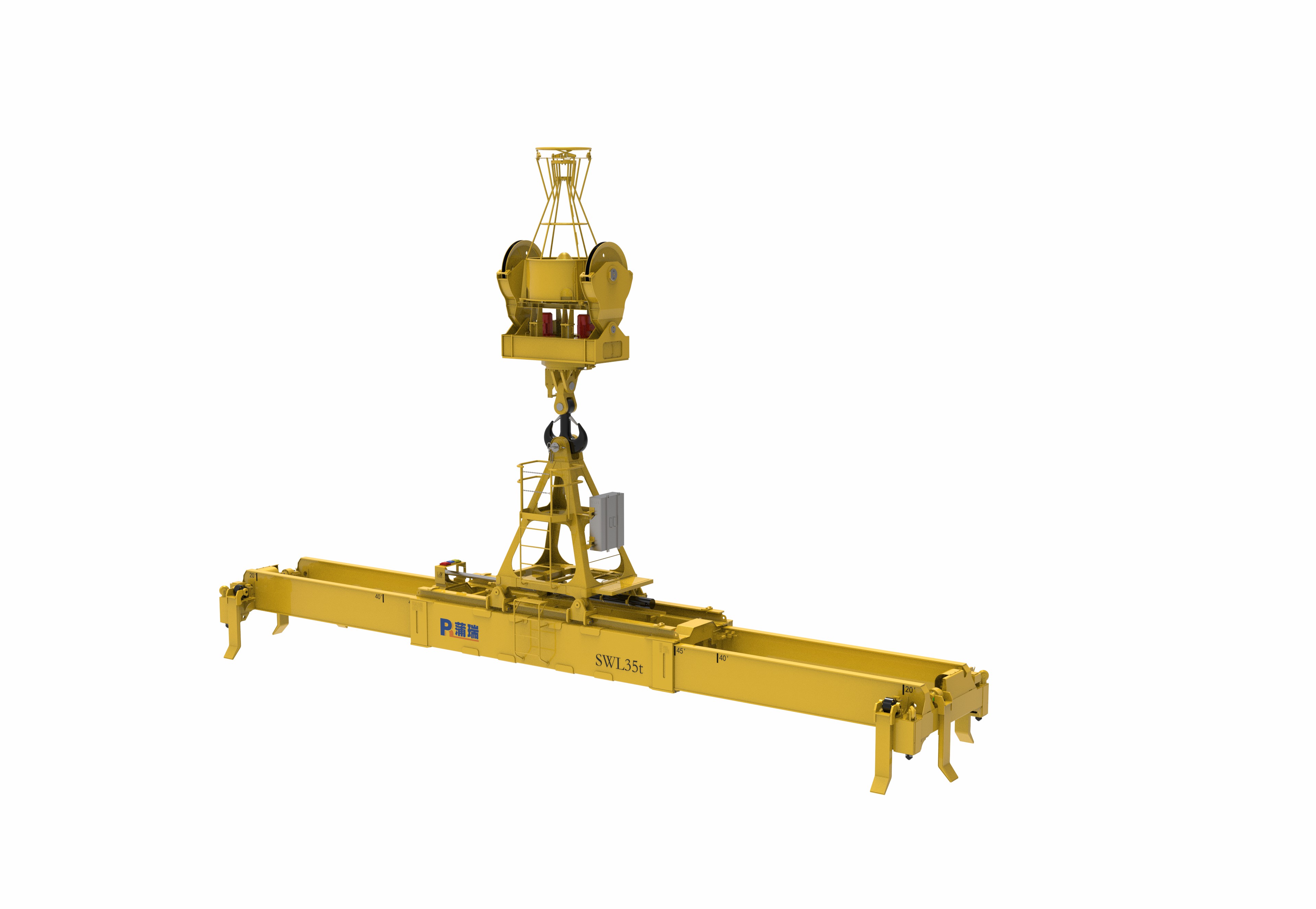 旋转吊具###Rotating spreader