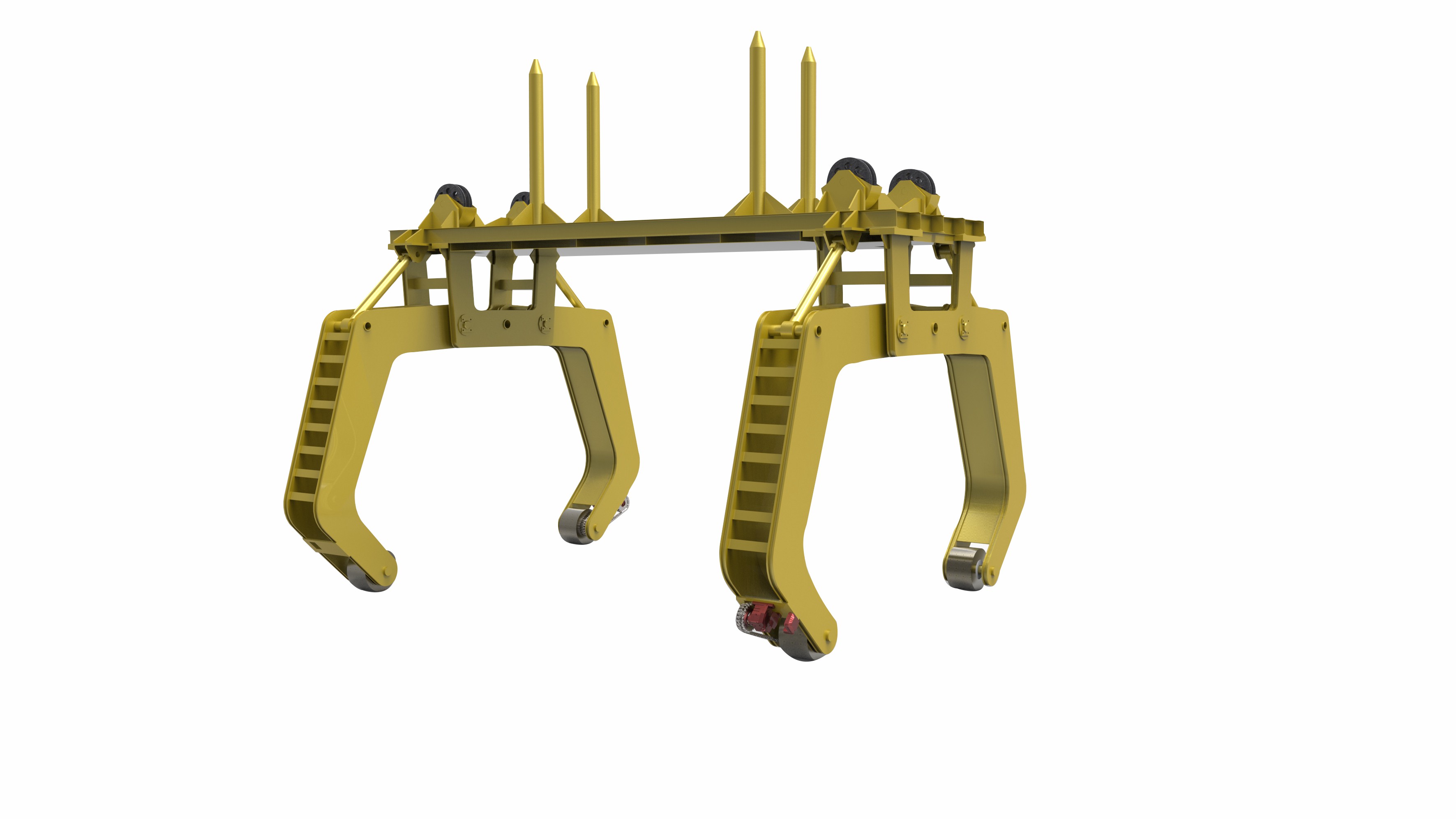 抱管吊具###Pipe Clamping Lifting Spreader