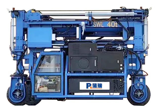 储能箱跨运车###Energy Storage Container Straddle Carrier